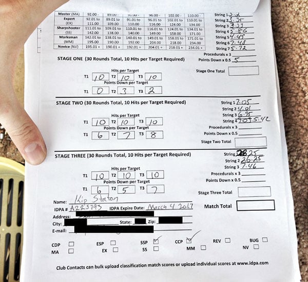 What To Expect At Your First IDPA Classifier