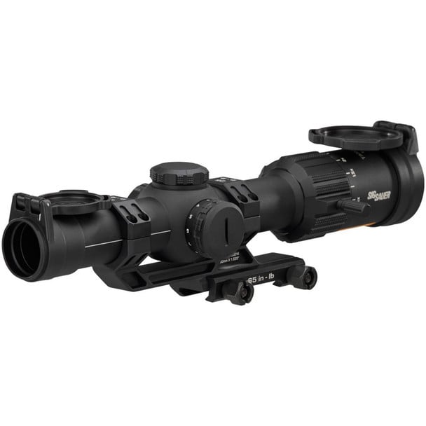 SIG SAUER Tango-MSR LPVO 1-6x24 30mm SFP Illum MSR BDC-6 Reticle Black Riflescope with Mount (SOT61000)