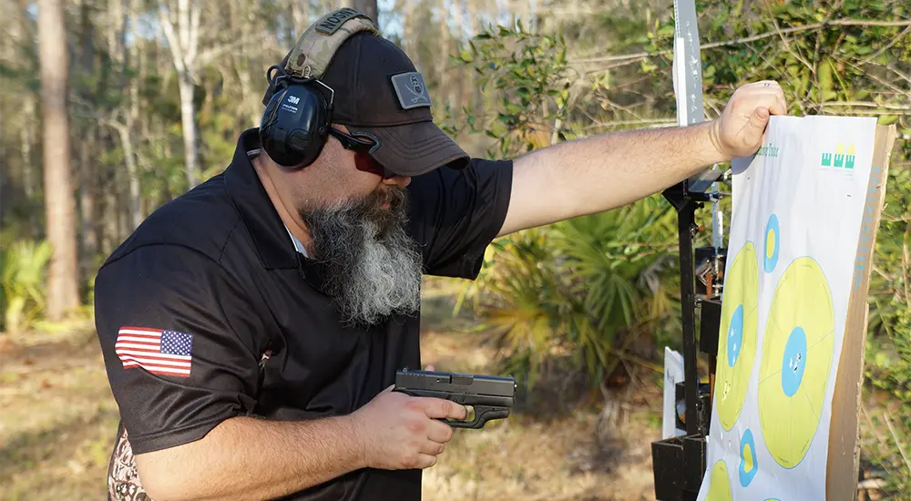 glock 43 shooting range test