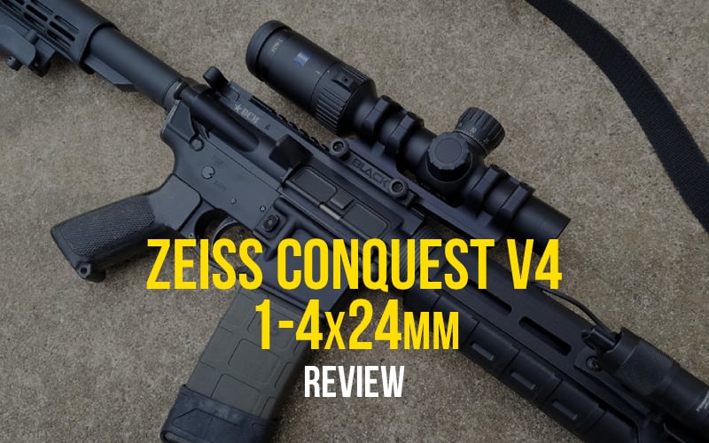 zeiss conquest v4 1-4x24mm review