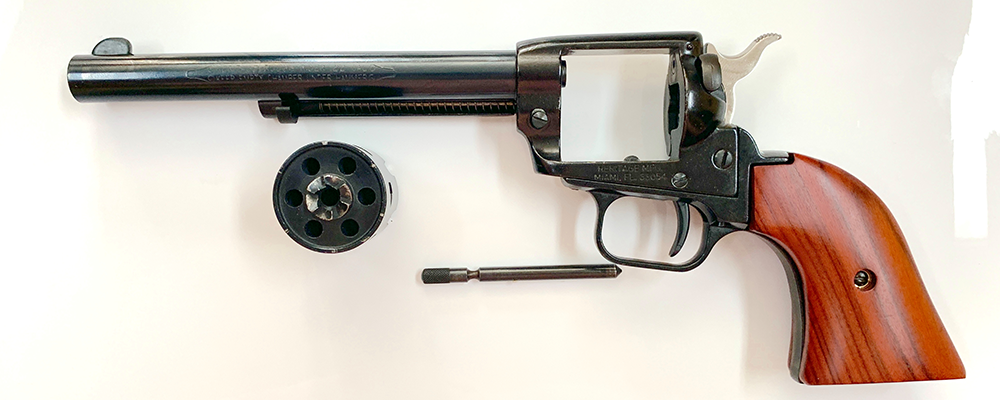 Heritage Rough Rider American Flag Single-Action Revolver Two-Cylinder  Combo