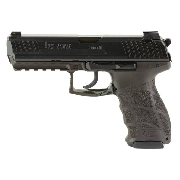 H&K P30L V3 9mm 4.45in 17rd/20rd Double/Single Action Pistol (81001092)