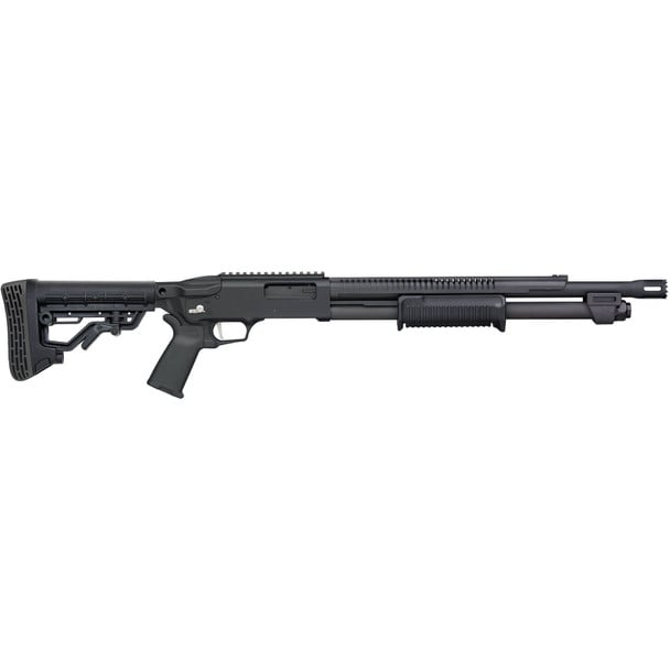 MOSSBERG 590R Stand-Off 12ga 18.5in 6rd Pump-Action Shotgun (50761)