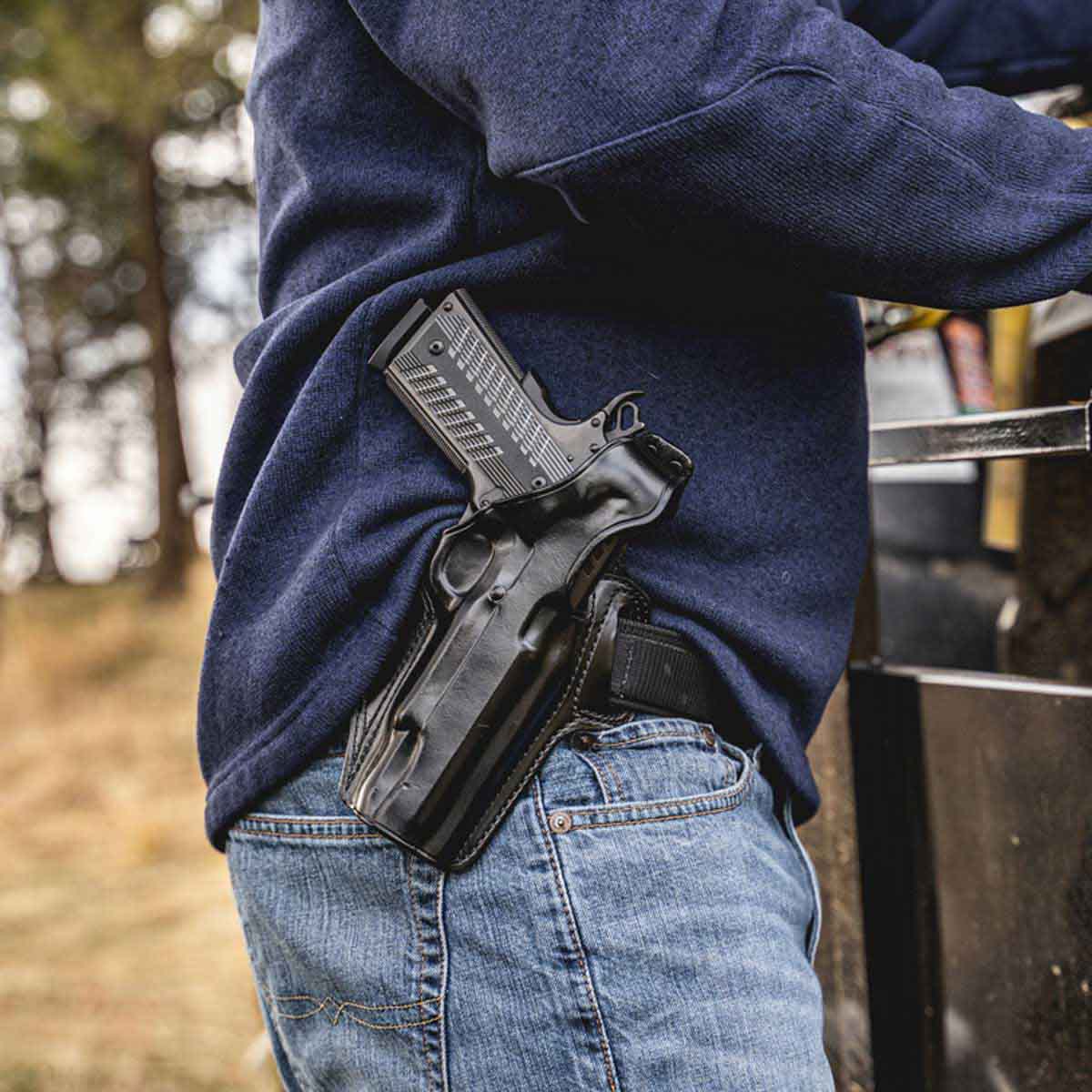 leather holster owb
