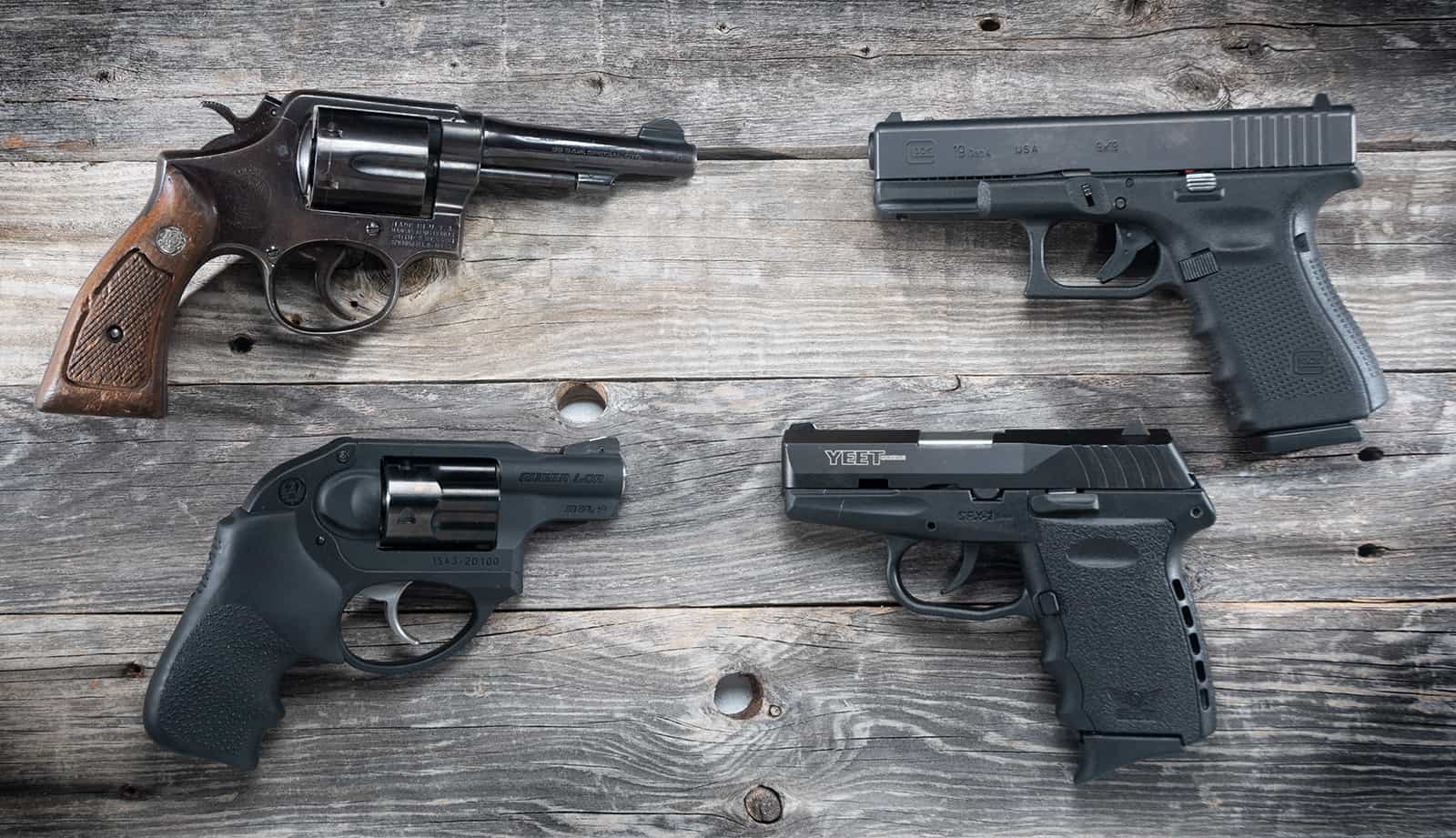 revolvers vs pistols
