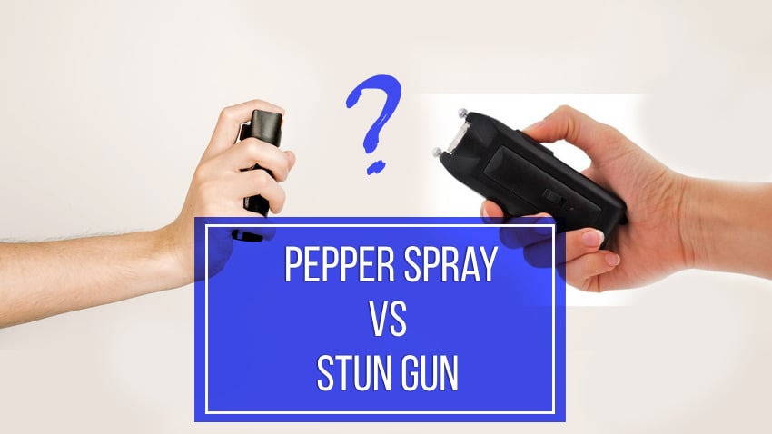 stung gun vs pepper spray