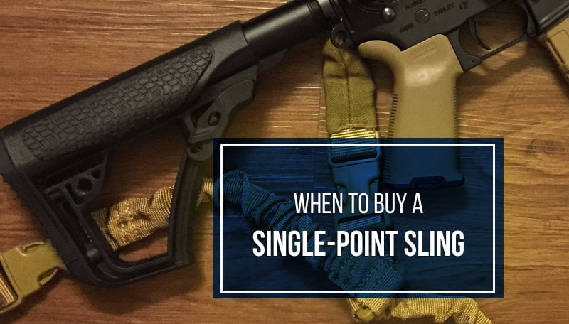The Advantages of Single-Point Slings for AR-Style Rifles