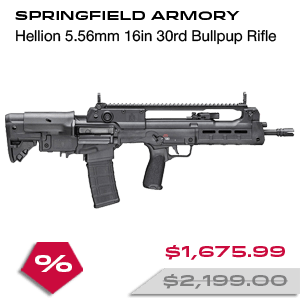 SPRINGFIELD ARMORY Hellion 5.56mm 16in 30rd Bullpup Rifle (HL916556B)
