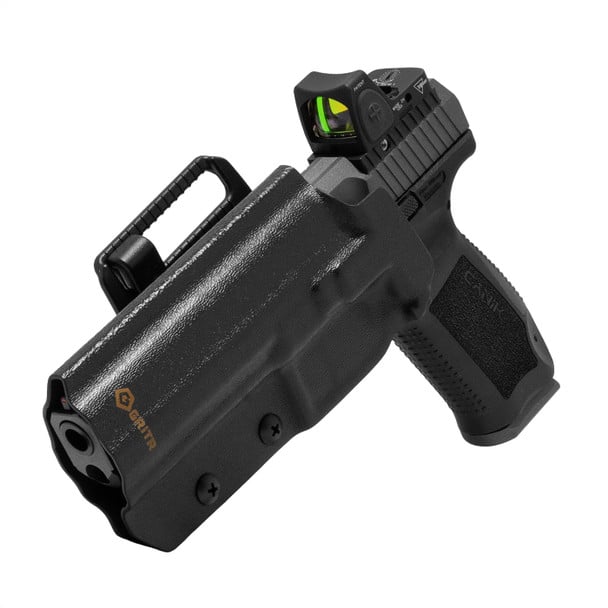 GRITR OWB Kydex Left Hand Pistol Holster Fits Canik TP9/METE/RIVAL Series