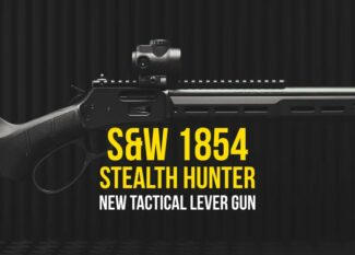 sw 1854 stealth hunter tactical lever action rifle overview