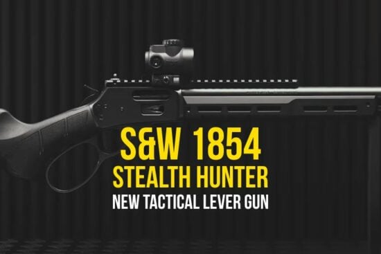 sw 1854 stealth hunter tactical lever action rifle overview