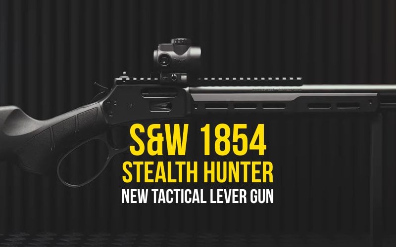 sw 1854 stealth hunter tactical lever action rifle overview