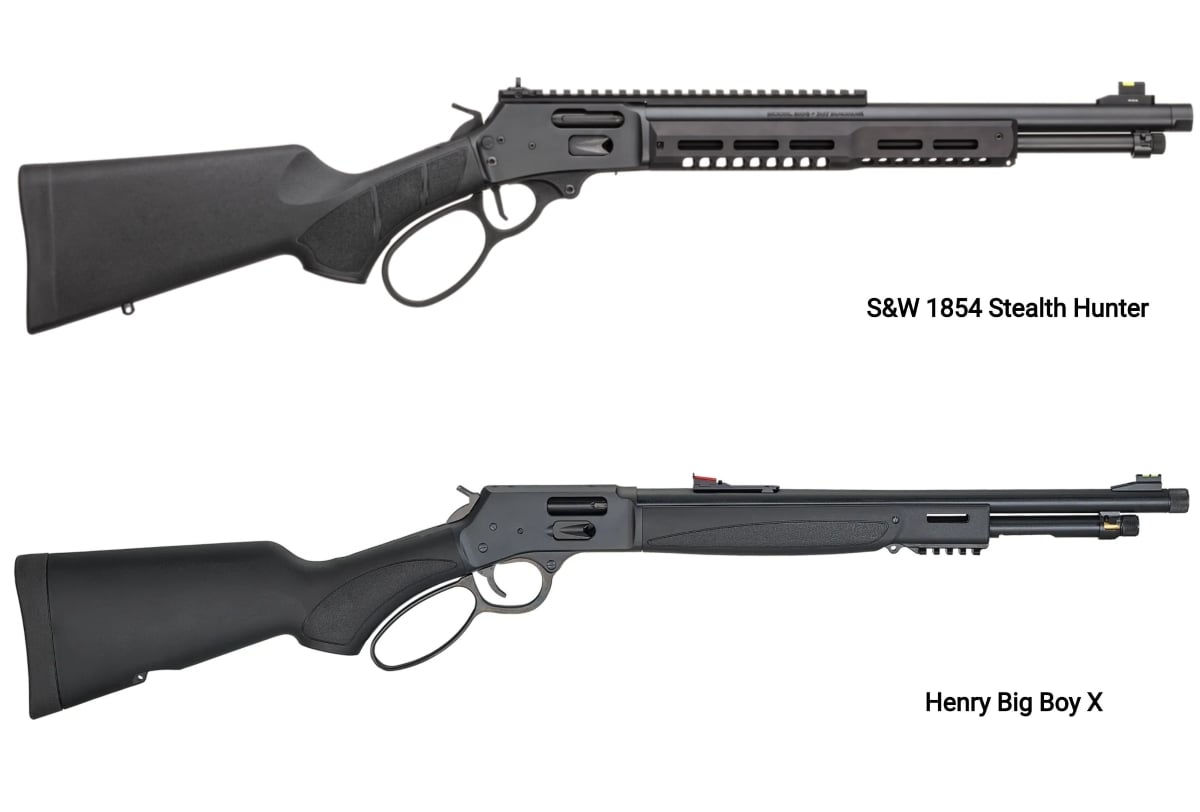 sw 1854 stealth hunter vs henry big boy x