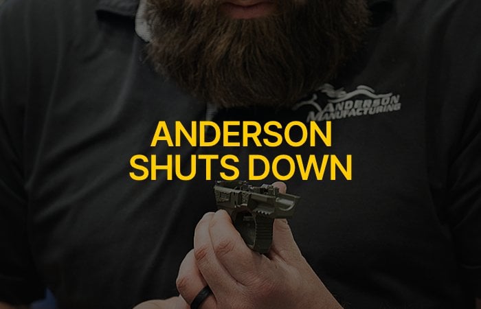 anderson manufacturing shutting down