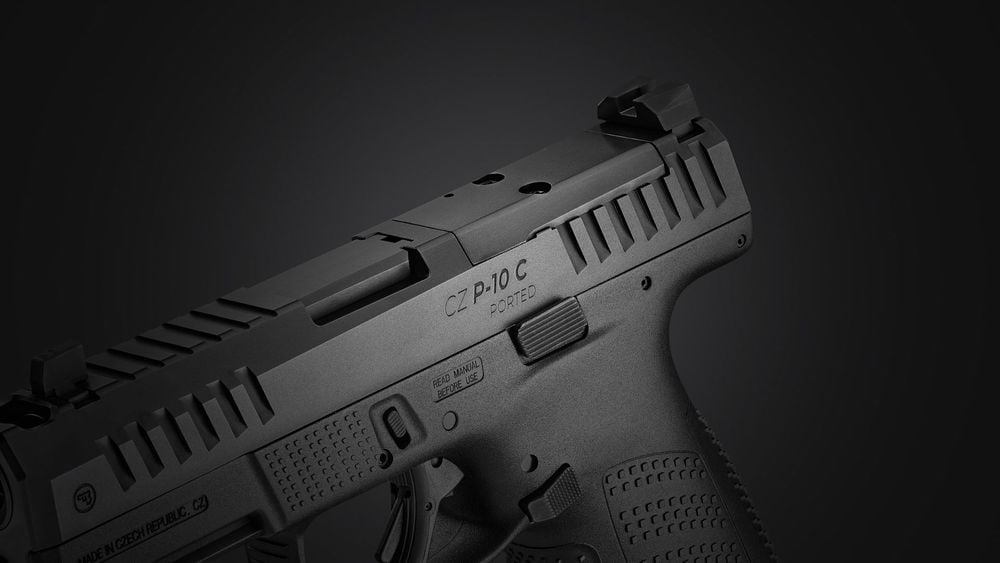 cz p10c ported optic ready slide