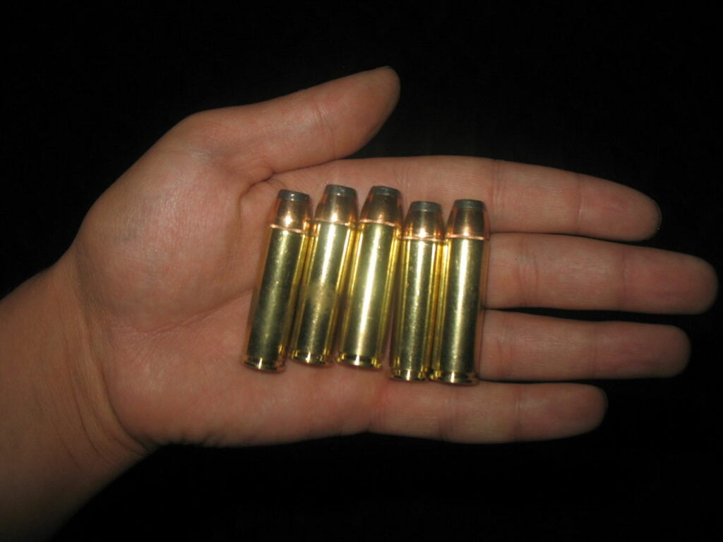 50 S&W Mag rounds size comparison