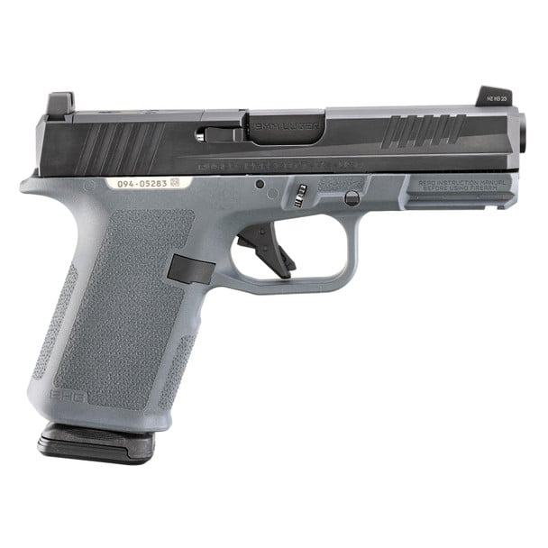 RUGER RXM 9mm 4in 2x 15rd Mags Stealth Gray/Black Centerfire Pistol (19400)