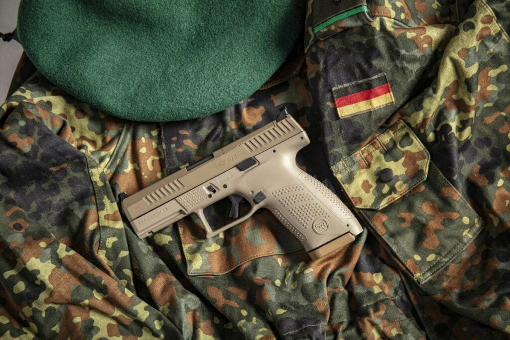 new german military pistol cz p13