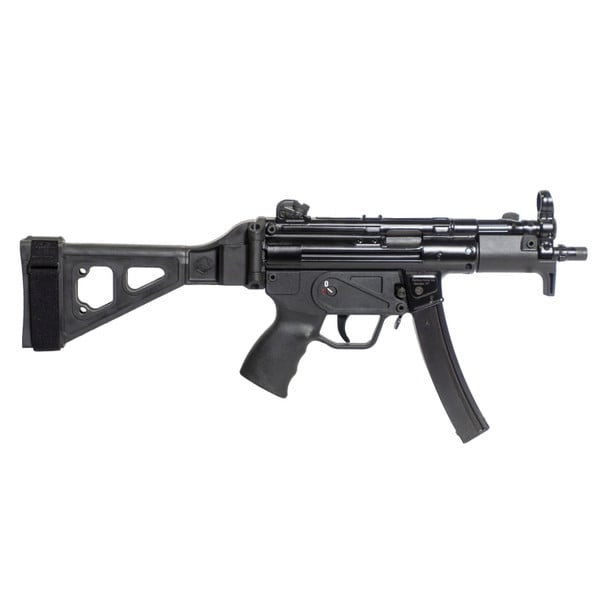 CENTURY ARMS AP5-P 9mm 5.75in 30rd Black Semi-Auto Pistol w/ SBT5 Folding Brace (HG6035SB-N)