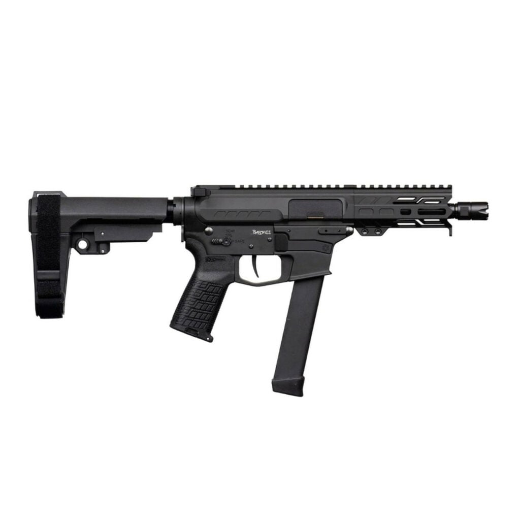 CMMG Banshee MkGs 9mm 5in 33rd Armor Black Semi-Automatic Pistol (99A290F-AB)