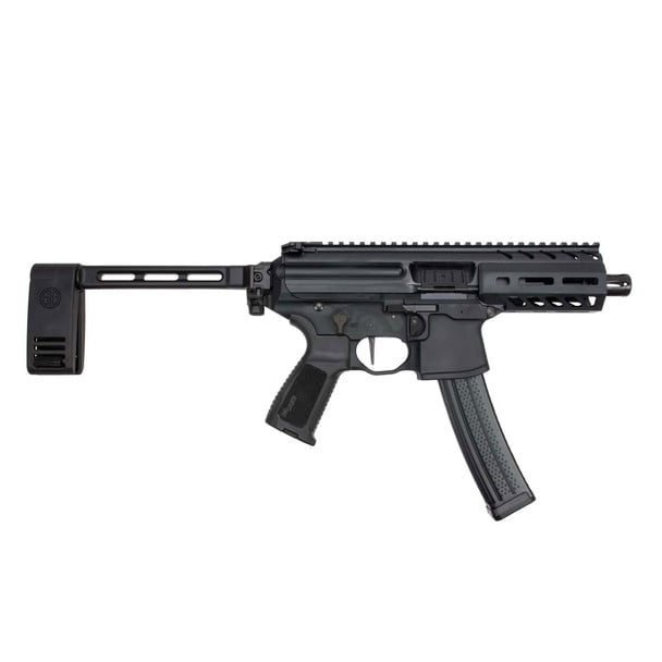 SIG SAUER MPX K 9mm 4.5in 35rd PCB Folding Brace Black Semi-Auto Pistol (PMPX-4B-9-35)