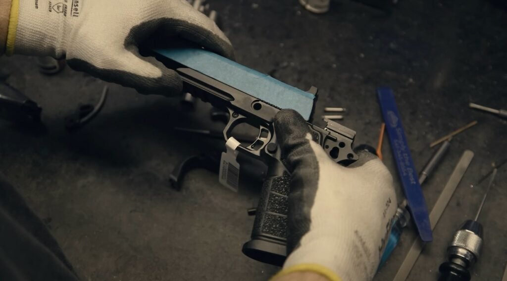 kimber warrior ds 1911 assembled manually