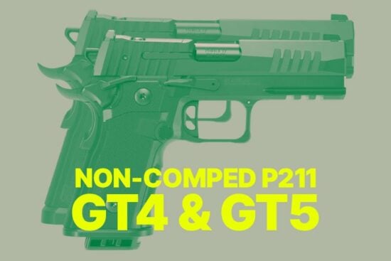 new sig p211 gt4 and gt5 non comped pistols