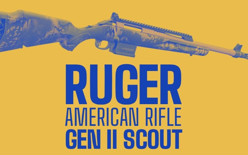 new ruger american gen ii scout rifle
