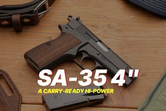 springfield sa-35 4in compact pistol for carry overview