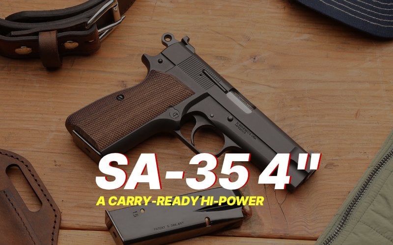 springfield sa-35 4in compact pistol for carry overview