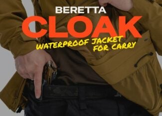 beretta cloak waterproof carry jacket