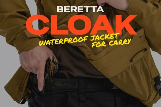 beretta cloak waterproof carry jacket